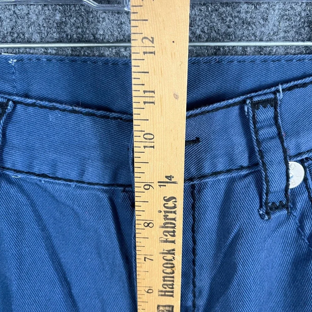 True Religion Ricky Super T Pants Mens 38 Blue Black Contrast Stitch Made in USA